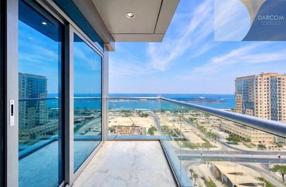 Apartment - 2 Bedrooms - 3 Bathrooms for rent in Lusail Marina Heights - Marina District - Lusail