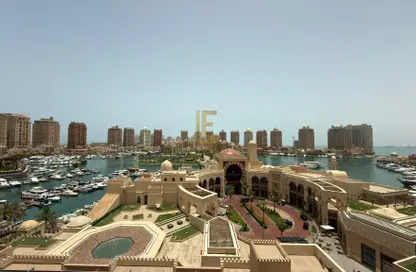 Apartment - 3 Bedrooms - 4 Bathrooms for rent in East Porto Drive - Porto Arabia - The Pearl Island - Doha