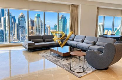 Apartment - 2 - 3 for rent in West Bay Tower - West Bay - West Bay - Doha