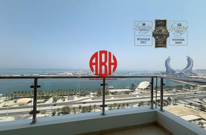 Apartment - 3 Bedrooms - 3 Bathrooms for rent in Burj Al Marina - Marina District - Lusail