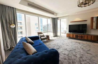 Apartment - 2 Bedrooms - 3 Bathrooms for rent in Lusail Marina Heights - Marina District - Lusail