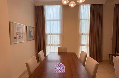 شقة - 2 غرف نوم - 3 حمامات للايجار في برج الربان - الخليج الجنوبي - الخليج الغربي - الدوحة