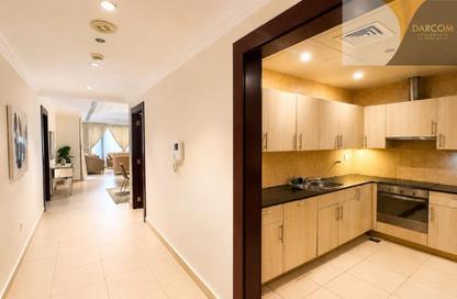 Apartment - 1 Bedroom - 2 Bathrooms for rent in Tower 24 - Porto Arabia - The Pearl Island - Doha Apartment - 1 Bedroom - 2 Bathrooms for rent in Tower 24 - Porto Arabia - The Pearl Island - Doha