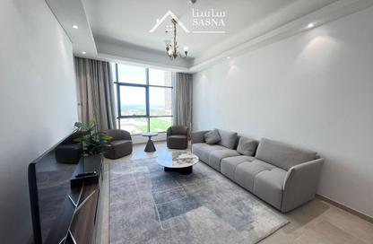 Apartment - 2 Bedrooms - 3 Bathrooms for rent in Marina Tower 21 - Marina District - Lusail
