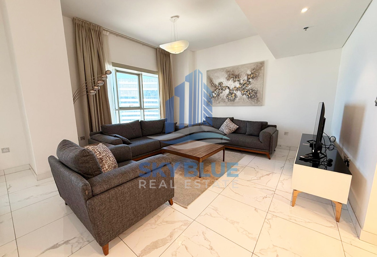 Luxurious 3 BHK in West Bay with Balcony