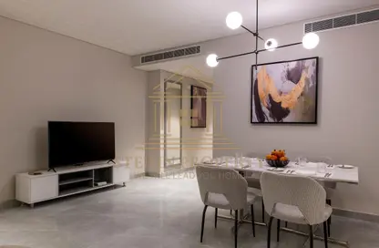 شقة - 2 غرف نوم - 2 حمامات للايجار في 28  نجمة - شارع ابن درهم - نجمة - الدوحة