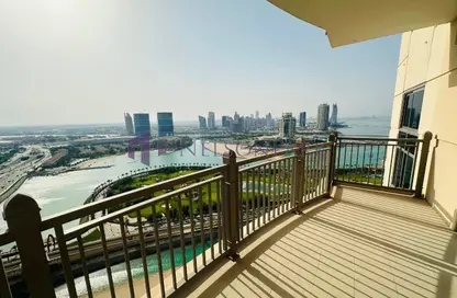 Apartment - 2 Bedrooms - 2 Bathrooms for rent in Abraj Bay - Abraj Quartiers - The Pearl Island - Doha