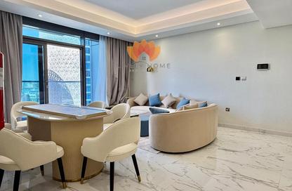 Apartment - 2 Bedrooms - 3 Bathrooms for rent in Lusail Residence - Marina District - Lusail