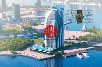 Apartment - 3 - 4 for sale in La Mer Tower - The Waterfront - Lusail