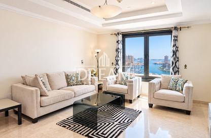 Apartment - 2 - 3 for rent in East Porto Drive - Porto Arabia - The Pearl Island - Doha