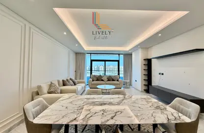 شقة - 2 غرف نوم - 3 حمامات للايجار في 195 مساكن مارينا - منطقة المارينا - الوسيل