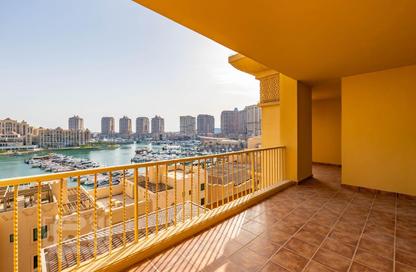 Apartment - 2 Bedrooms - 3 Bathrooms for rent in Regency Pearl 1 - Regency Pearl 1 - The Pearl Island - Doha