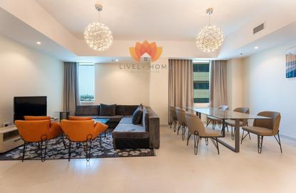 Apartment - 2 Bedrooms - 3 Bathrooms for rent in West Bay Tower - West Bay - West Bay - Doha Apartment - 2 Bedrooms - 3 Bathrooms for rent in West Bay Tower - West Bay - West Bay - Doha