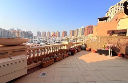 Townhouse - 4 - 6 for rent in Porto Arabia Townhouses - Porto Arabia - The Pearl Island - Doha