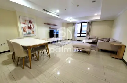 Apartment - 1 Bedroom - 2 Bathrooms for rent in East Porto Drive - Porto Arabia - The Pearl Island - Doha