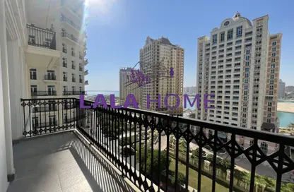 Apartment - 2 Bedrooms - 4 Bathrooms for rent in Floresta Gardens - Floresta Gardens - The Pearl Island - Doha