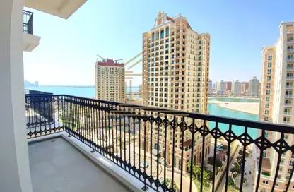 شقة - 2 غرف نوم - 4 حمامات للايجار في حدائق فلورستا - حدائق فلورستا - جزيرة اللؤلؤة - الدوحة