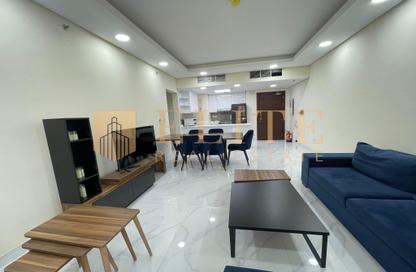 Apartment - 2 Bedrooms - 3 Bathrooms for rent in Lusail Marina Heights - Marina District - Lusail