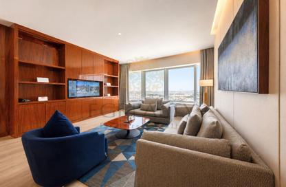 Hotel Apartments - 2 Bedrooms - 3 Bathrooms for rent in West Bay Tower - West Bay - West Bay - Doha