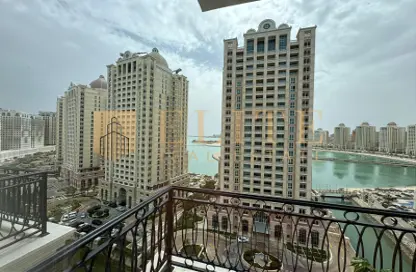 Apartment - 2 Bedrooms - 2 Bathrooms for rent in East Porto Drive - Porto Arabia - The Pearl Island - Doha