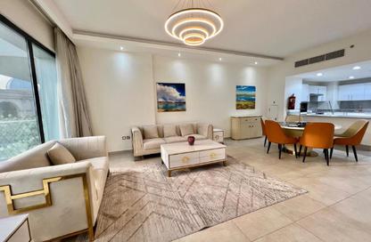 Apartment - 1 Bedroom - 2 Bathrooms for rent in Lusail Marina Heights - Marina District - Lusail