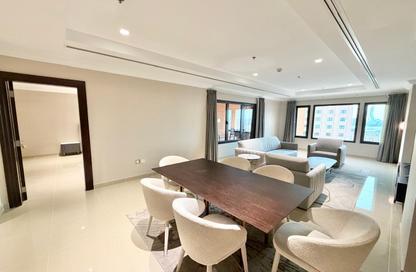 Apartment - 1 Bedroom - 2 Bathrooms for rent in East Porto Drive - Porto Arabia - The Pearl Island - Doha Apartment - 1 Bedroom - 2 Bathrooms for rent in East Porto Drive - Porto Arabia - The Pearl Island - Doha