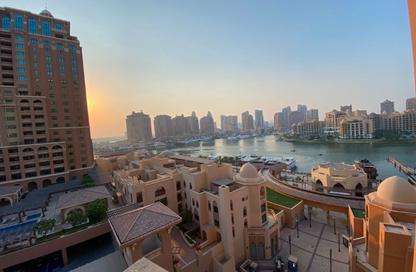 Apartment - 1 - 2 for rent in West Porto Drive - Porto Arabia - The Pearl Island - Doha