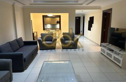 Apartment - 1 Bedroom - 2 Bathrooms for rent in East Porto Drive - Porto Arabia - The Pearl Island - Doha