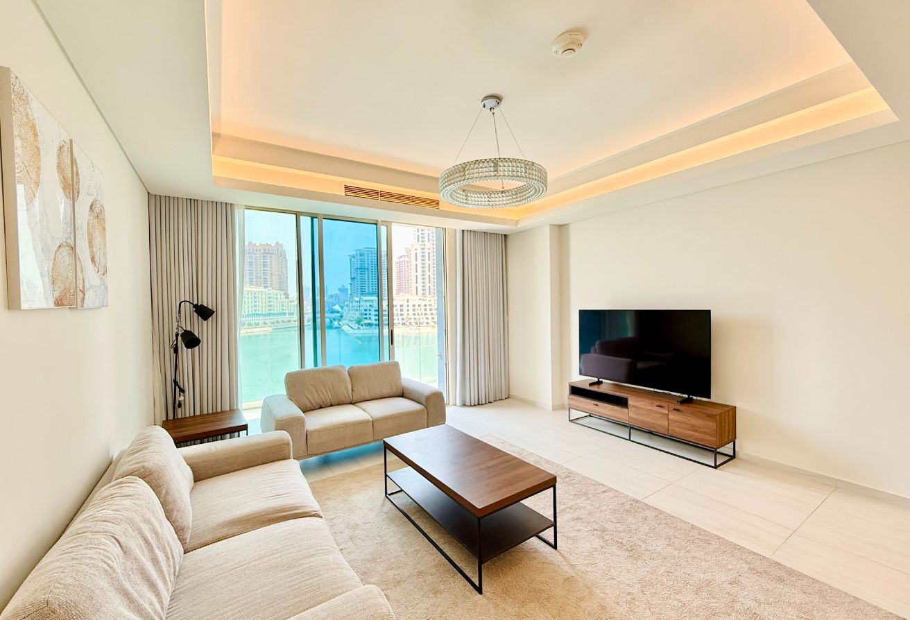 Luxury 1BHK FF Balcony | Sea View | Giwan Island
