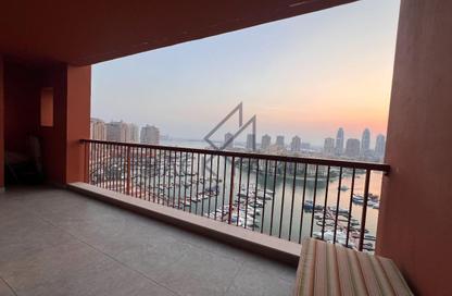 Apartment - 2 Bedrooms - 2 Bathrooms for rent in East Porto Drive - Porto Arabia - The Pearl Island - Doha Apartment - 2 Bedrooms - 2 Bathrooms for rent in East Porto Drive - Porto Arabia - The Pearl Island - Doha