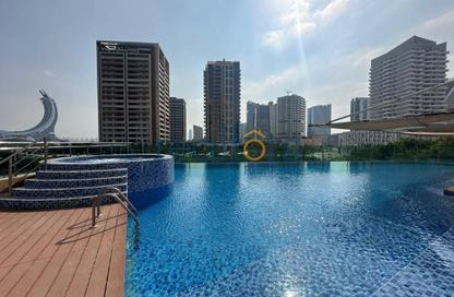 Apartment - 2 Bedrooms - 3 Bathrooms for rent in Lusail Marina Heights - Marina District - Lusail