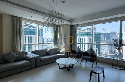 Apartment - 2 Bedrooms - 3 Bathrooms for rent in Lusail Marina Heights - Marina District - Lusail