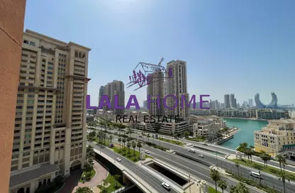 Apartment - 3 Bedrooms - 5 Bathrooms for rent in West Porto Drive - Porto Arabia - The Pearl Island - Doha