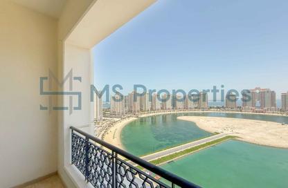 Apartment - 3 - 4 for rent in Viva West - Viva Bahriyah - The Pearl Island - Doha