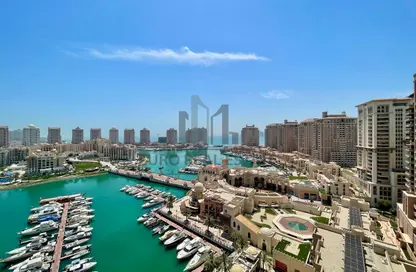 Apartment - 3 Bedrooms - 4 Bathrooms for rent in East Porto Drive - Porto Arabia - The Pearl Island - Doha