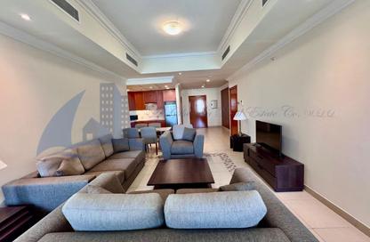 Apartment - Studio - 1 Bathroom for rent in Tower 29 - Porto Arabia - The Pearl Island - Doha