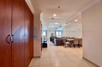 Apartment - Studio - 1 Bathroom for rent in Tower 29 - Porto Arabia - The Pearl Island - Doha