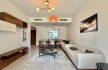 Apartment - 2 Bedrooms - 5 Bathrooms for rent in Lusail Marina Heights - Marina District - Lusail