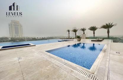 Apartment - 2 Bedrooms - 3 Bathrooms for rent in Lusail Residence - Marina District - Lusail
