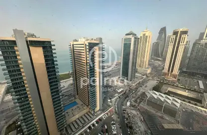 مساحات مكتبية - استوديو - 5 حمامات للايجار في برج وست باي - الخليج الجنوبي - الخليج الغربي - الدوحة