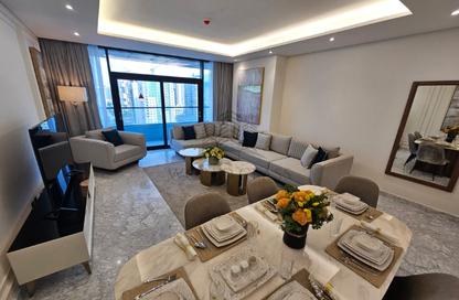 Apartment - 2 Bedrooms - 3 Bathrooms for rent in Lusail Residence - Marina District - Lusail