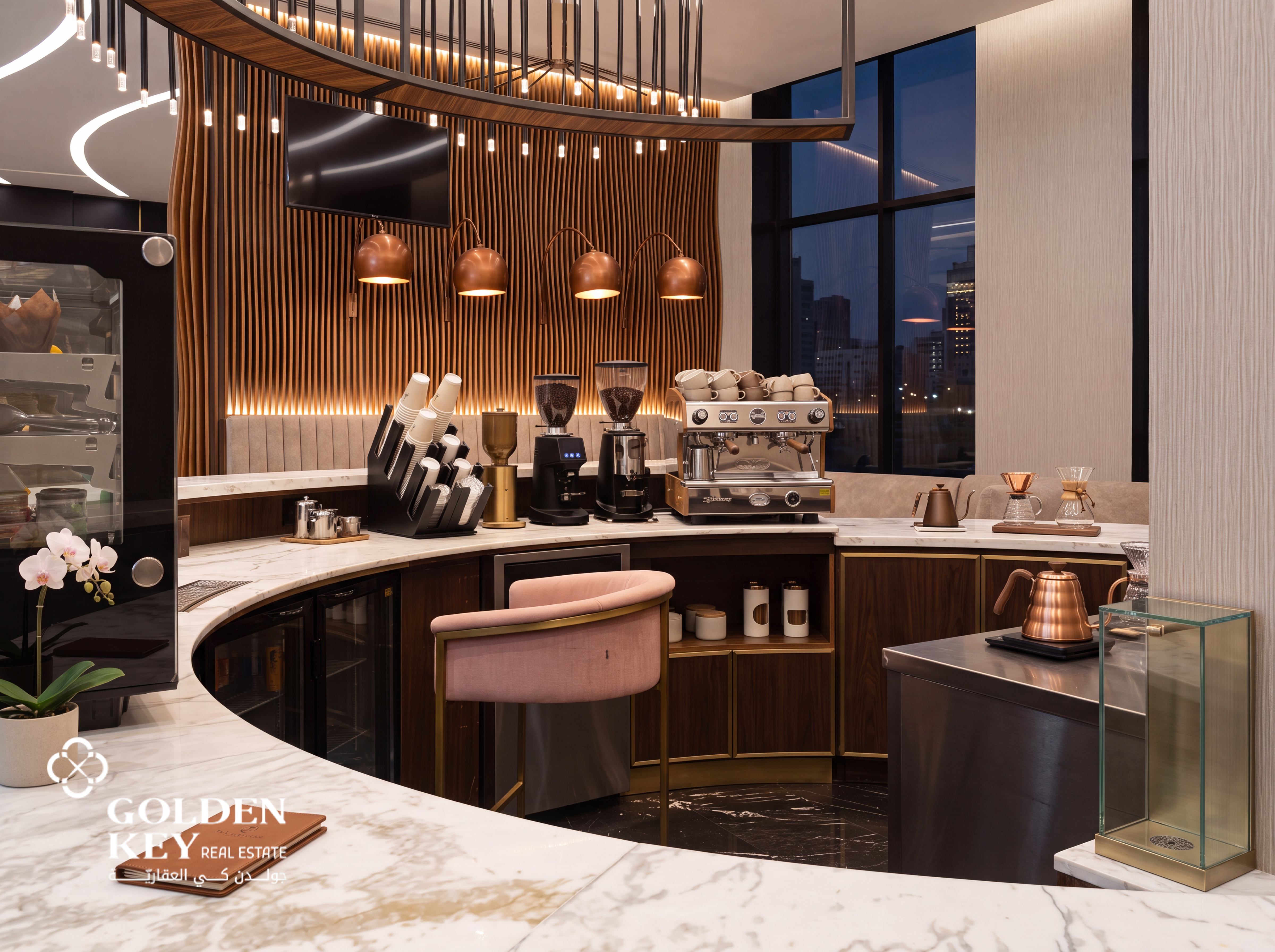 Cafe/Restaurant Space for Lease in Hotel Lobby