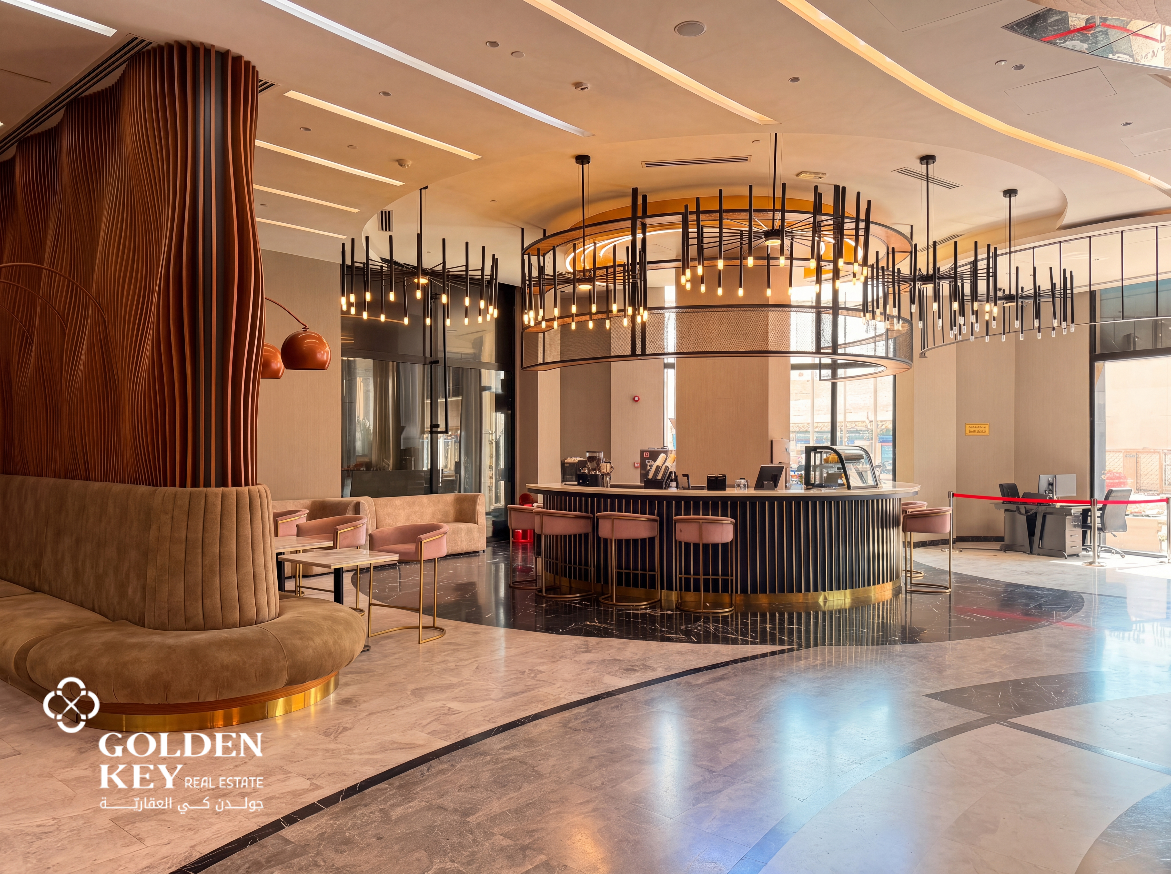 Cafe/Restaurant Space for Lease in Hotel Lobby