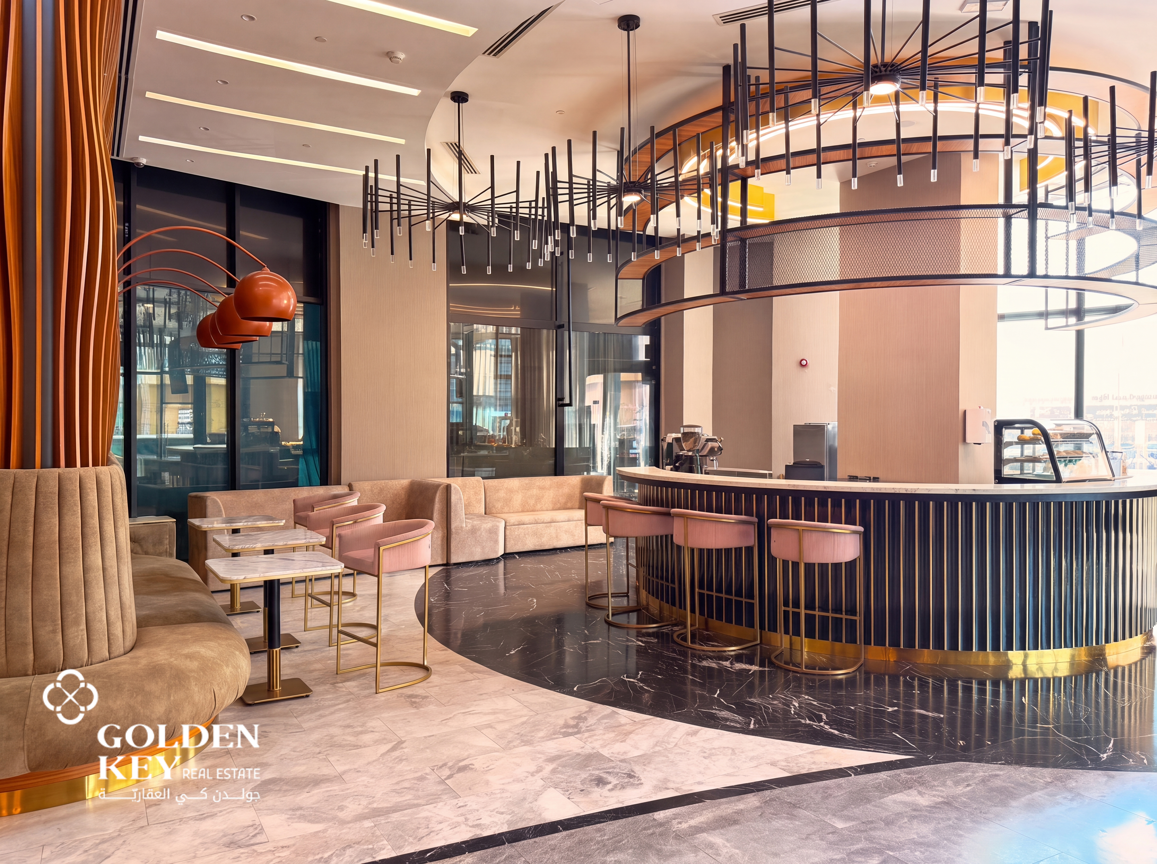 Cafe/Restaurant Space for Lease in Hotel Lobby