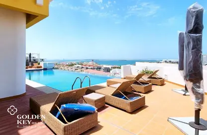 شقة - غرفة نوم - 2 حمامات للايجار في شقق جاردينو - جزيرة اللؤلؤة - الدوحة