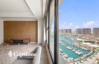 Apartment - 1 Bedroom - 2 Bathrooms for rent in Marina Gate - Porto Arabia - The Pearl Island - Doha Apartment - 1 Bedroom - 2 Bathrooms for rent in Marina Gate - Porto Arabia - The Pearl Island - Doha