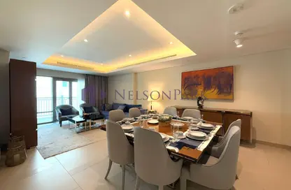 Apartment - 3 Bedrooms - 3 Bathrooms for rent in Abraj Bay - Abraj Quartiers - The Pearl Island - Doha