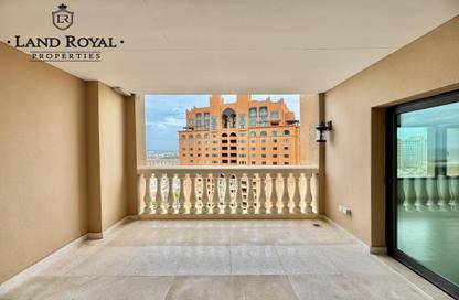 Apartment - 2 Bedrooms - 3 Bathrooms for rent in West Porto Drive - Porto Arabia - The Pearl Island - Doha
