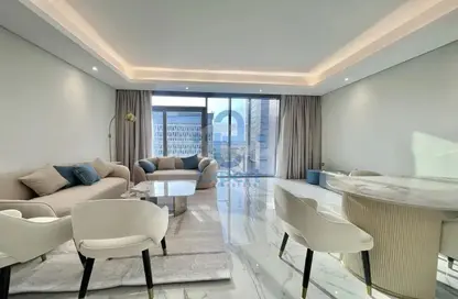 Apartment - 2 Bedrooms - 3 Bathrooms for rent in Lusail Marina Heights - Marina District - Lusail Apartment - 2 Bedrooms - 3 Bathrooms for rent in Lusail Marina Heights - Marina District - Lusail