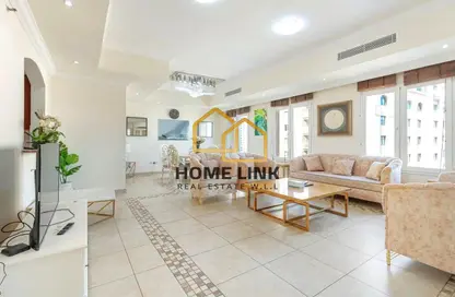 Apartment - 3 Bedrooms - 4 Bathrooms for rent in East Porto Drive - Porto Arabia - The Pearl Island - Doha